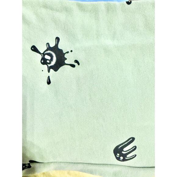 Omami Mini NWT Kids Cosmo Terry Cotton Wide Leg Cargo Sweatpants Joggers - Picture 3 of 3